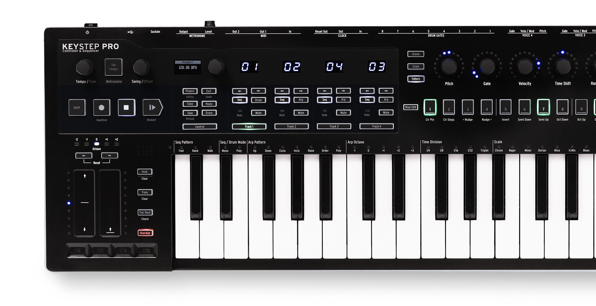Arturia - KeyStep Pro Chroma - KeyStep Pro Chroma