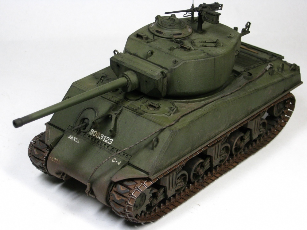 アスカモデル 1/35 M4A3E2 ジャンボ 突撃戦車 完成: METEOR.スケール
