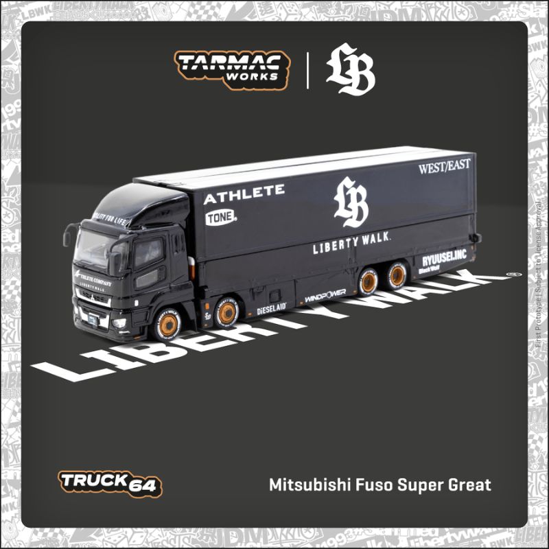 Tarmac Works Mitsubishi Fuso Super Great LB-TRUCKS - MINIATURE TOY