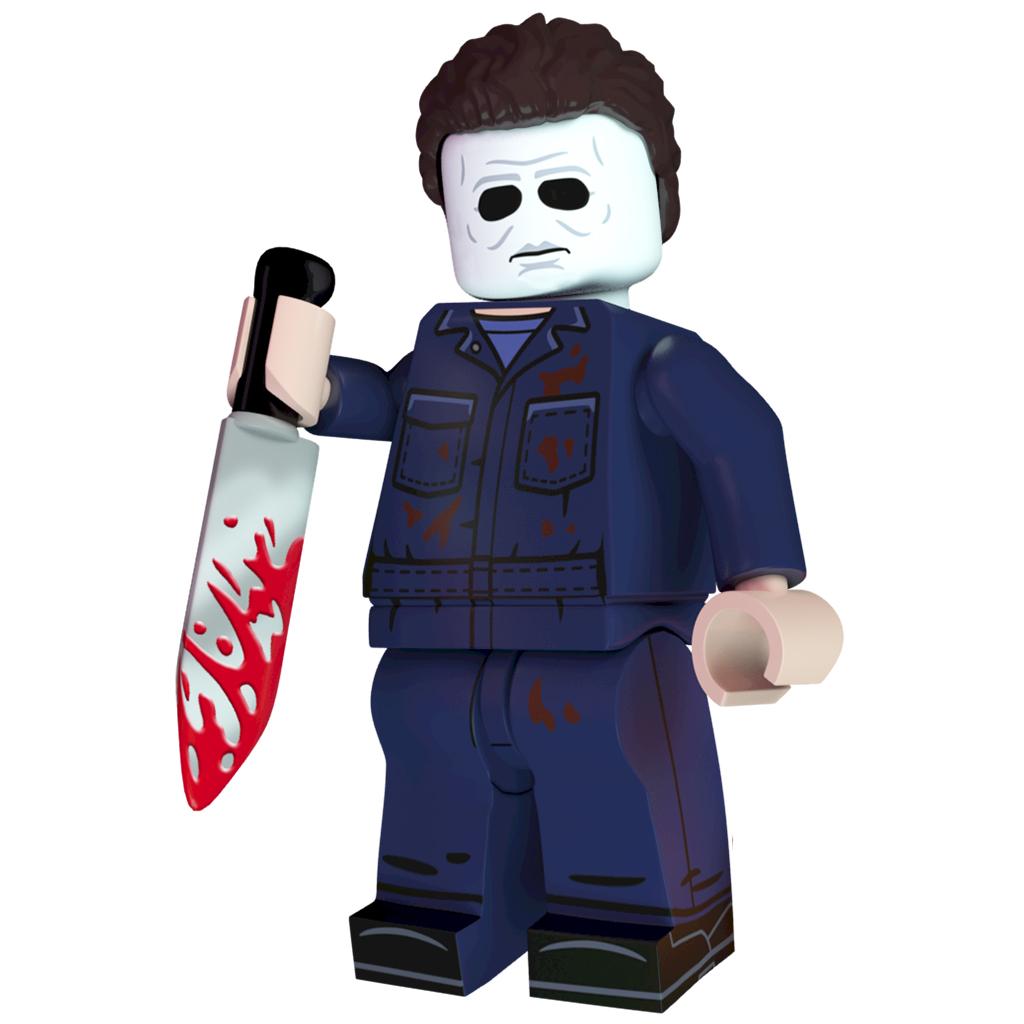The Silent Slasher Custom Minifigure