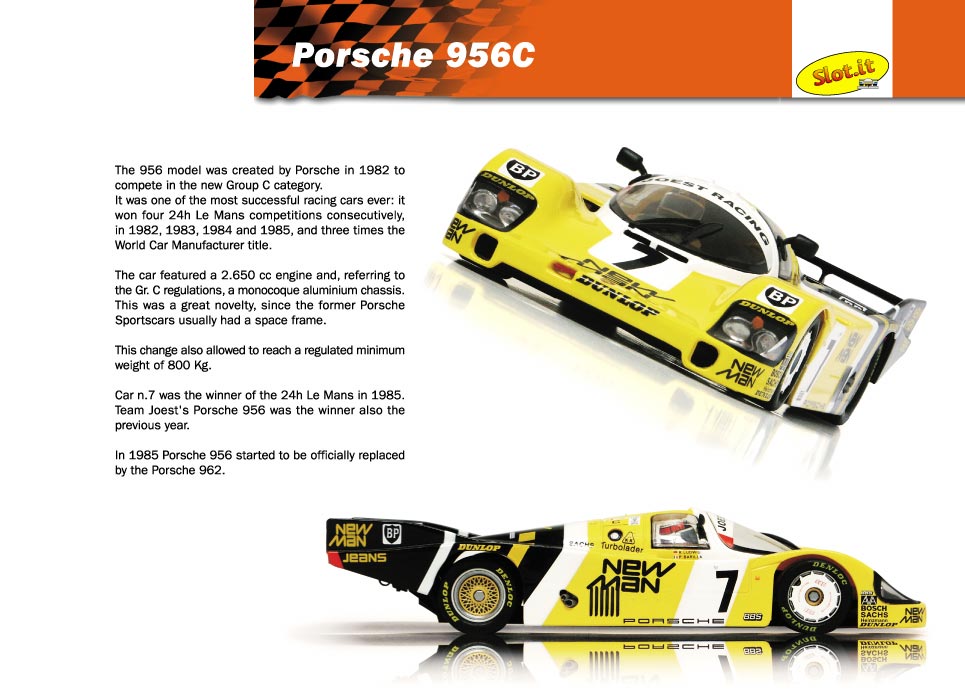 Porsche 956C No7 Le Mans Winner 1985 Ludwig-Barilla-Winter