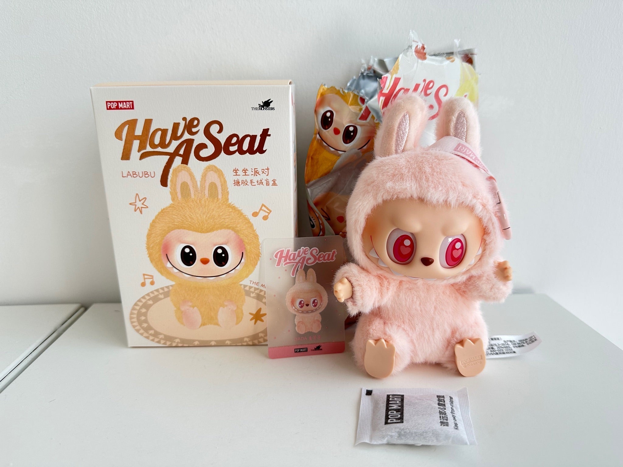 DADA - LABUBU The Monsters Macaron Have a seat limited 2nd