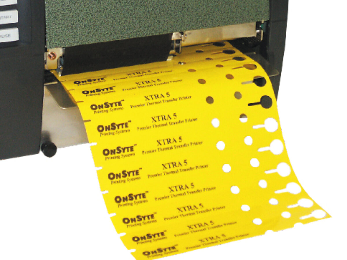 Thermal Rowbands Side to Side Tags - Agricultural Supplies - MIDCO