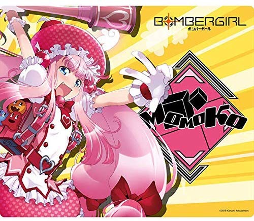 ボンバーガール』の新作グッズ！マウスパッド、ダイカットステッカーが