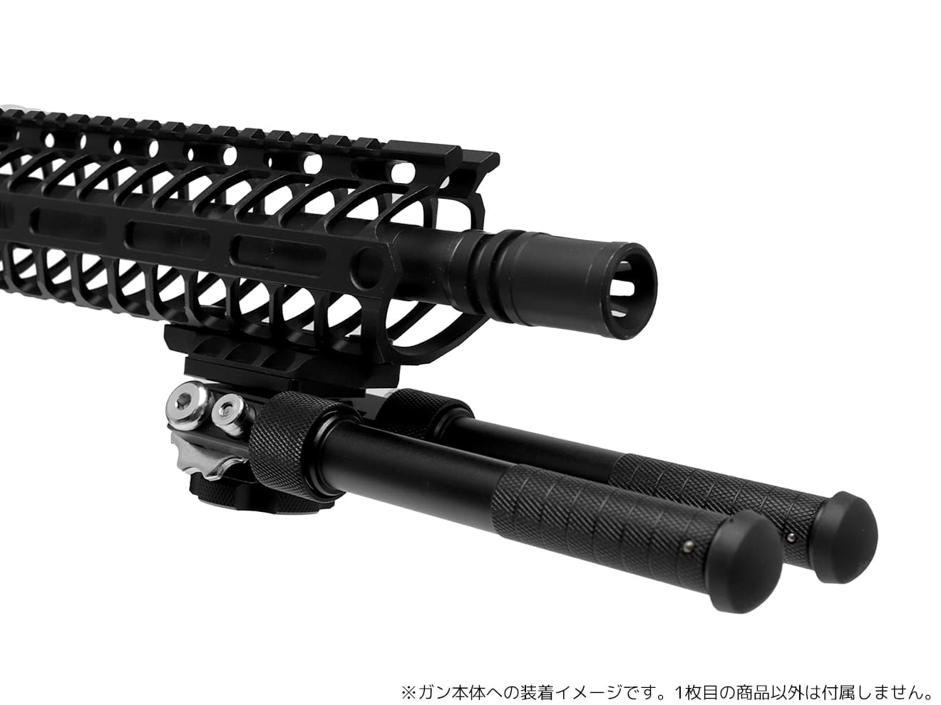 MILITARY BASE BT10-V8 タイプ アジャスタブルバイポッド for Keymod/M