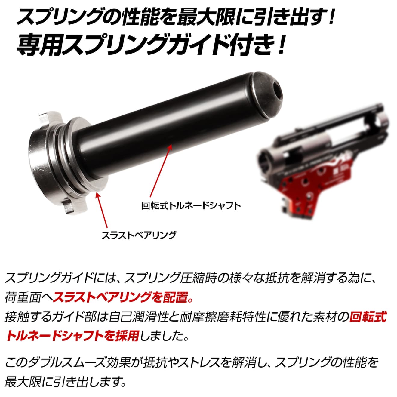 Laylax PROMETHEUS EGハードギアフレーム メカボックス Ver2 [軸受