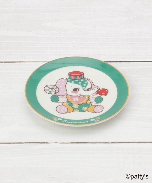 新品 SWIMMER スイマー 豆皿 9cmサイズ 熊 くま クマ 新品 SWIMMER
