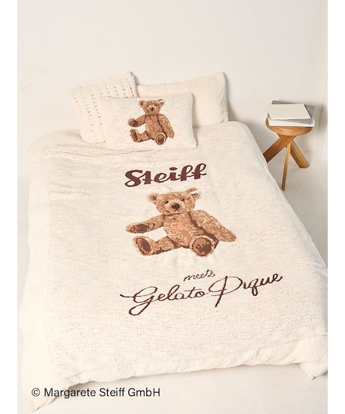 Sleep】【Steiff】 ジャガードマルチカバー｜ジェラートピケの通販