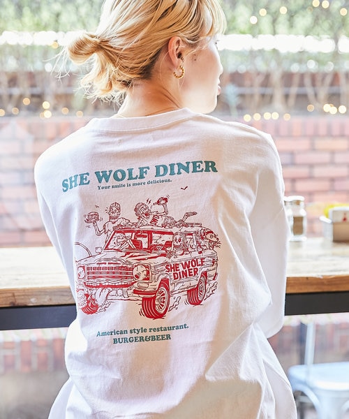 限定展開】SHE WOLF DINER×FREAK'S STORE/シーウルフダイナー 別注