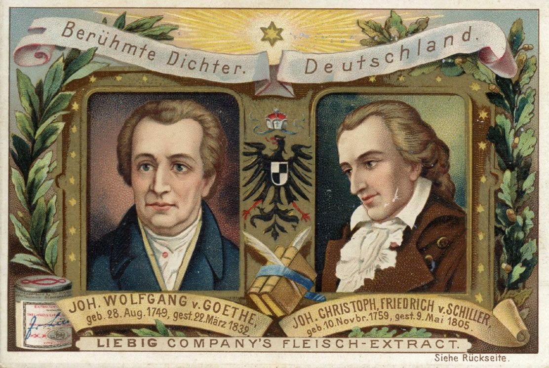 GOETHE メダイル von FRIEDRICH ANTON KÖNIG GOETHE メダイル von