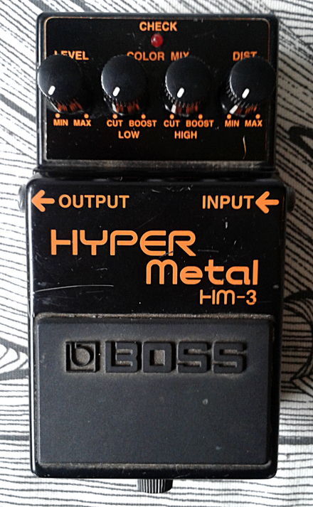 Boss HM-3 Hyper Metal – killall -9 humans