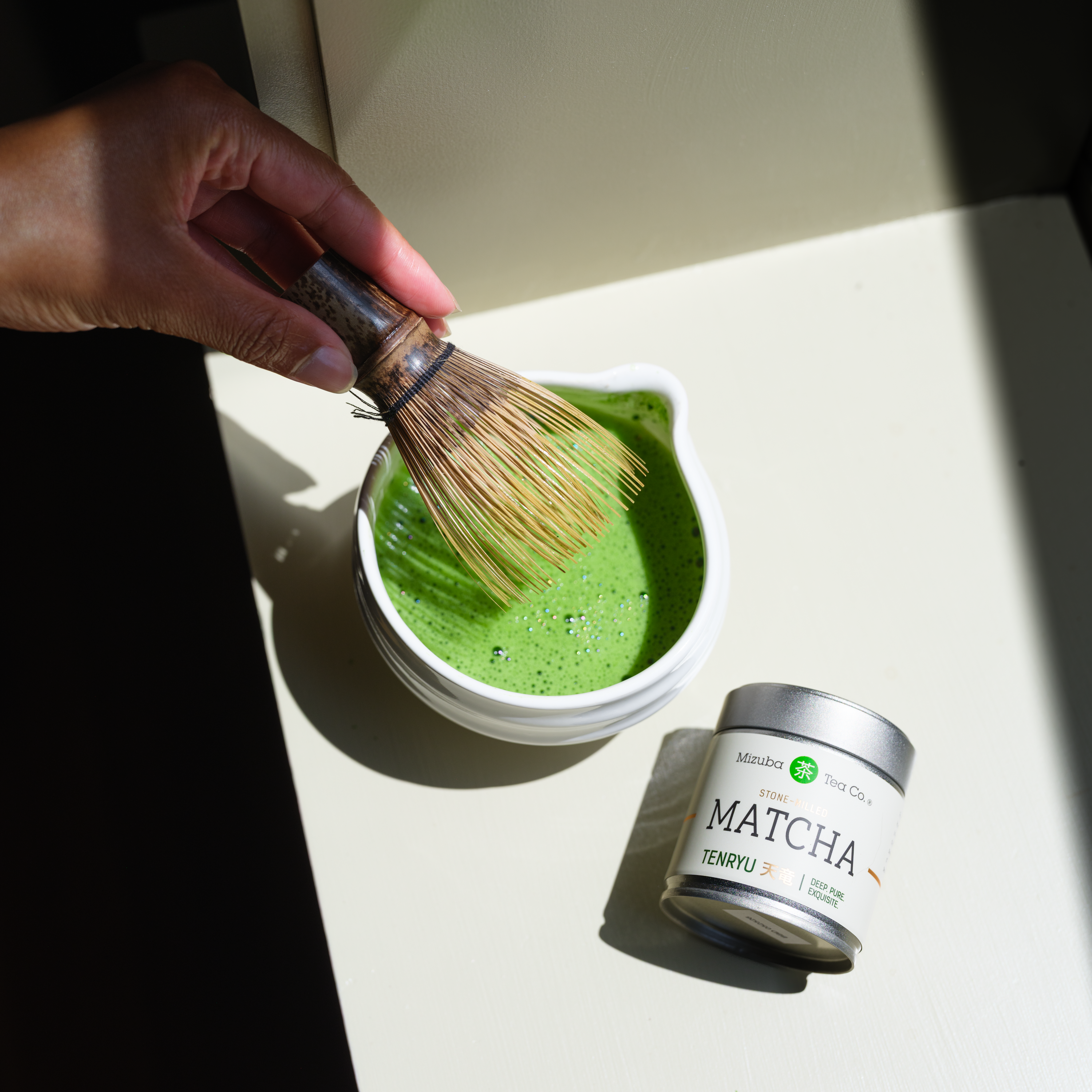 Tenryu Japanese Ceremonial Matcha Green Tea – Mizuba Tea Co.