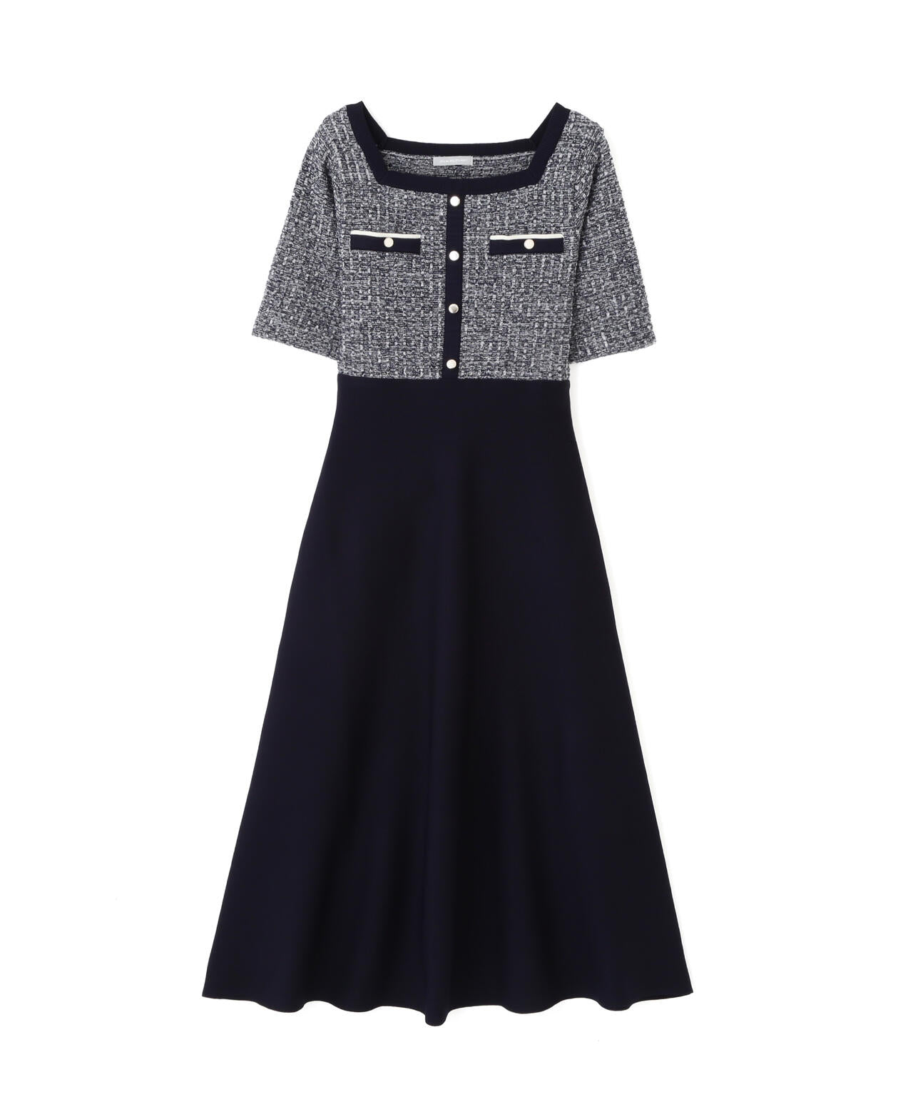 ミックスツイード切替ニットワンピース | JILL by JILL STUART（ジル