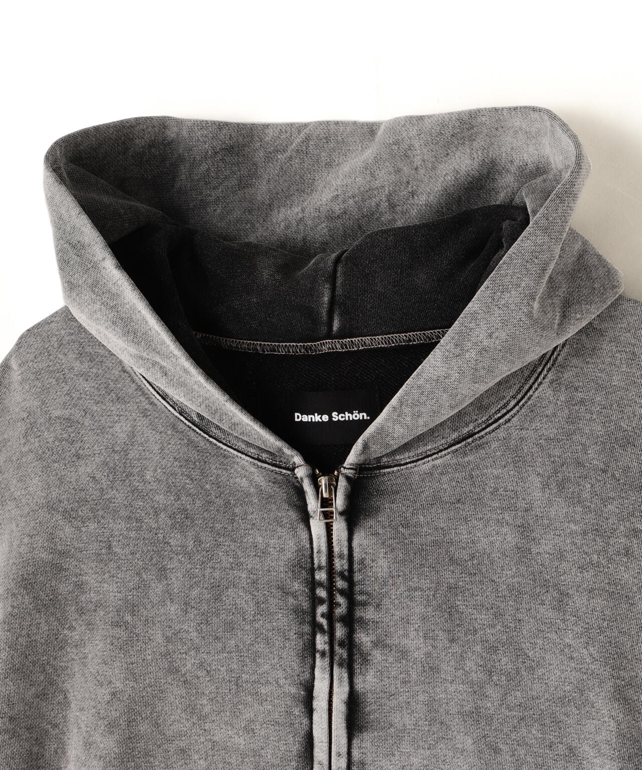 WEB&DEPOT限定】DankeSchon/ダンケシェーン/SWEAT SHORT ZIP-HOODIE