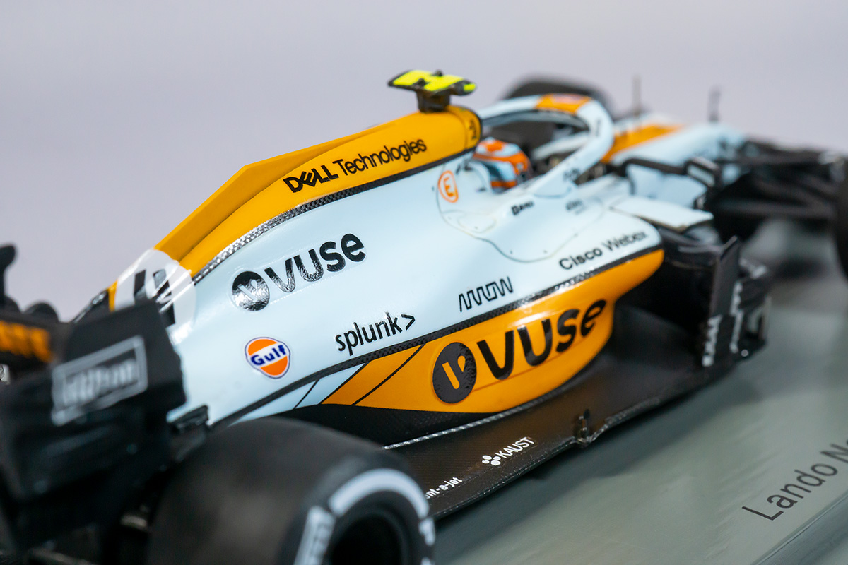 Spark McLaren MCL35M L. Norris 3rd Monaco GP 2021 | b's mono-log