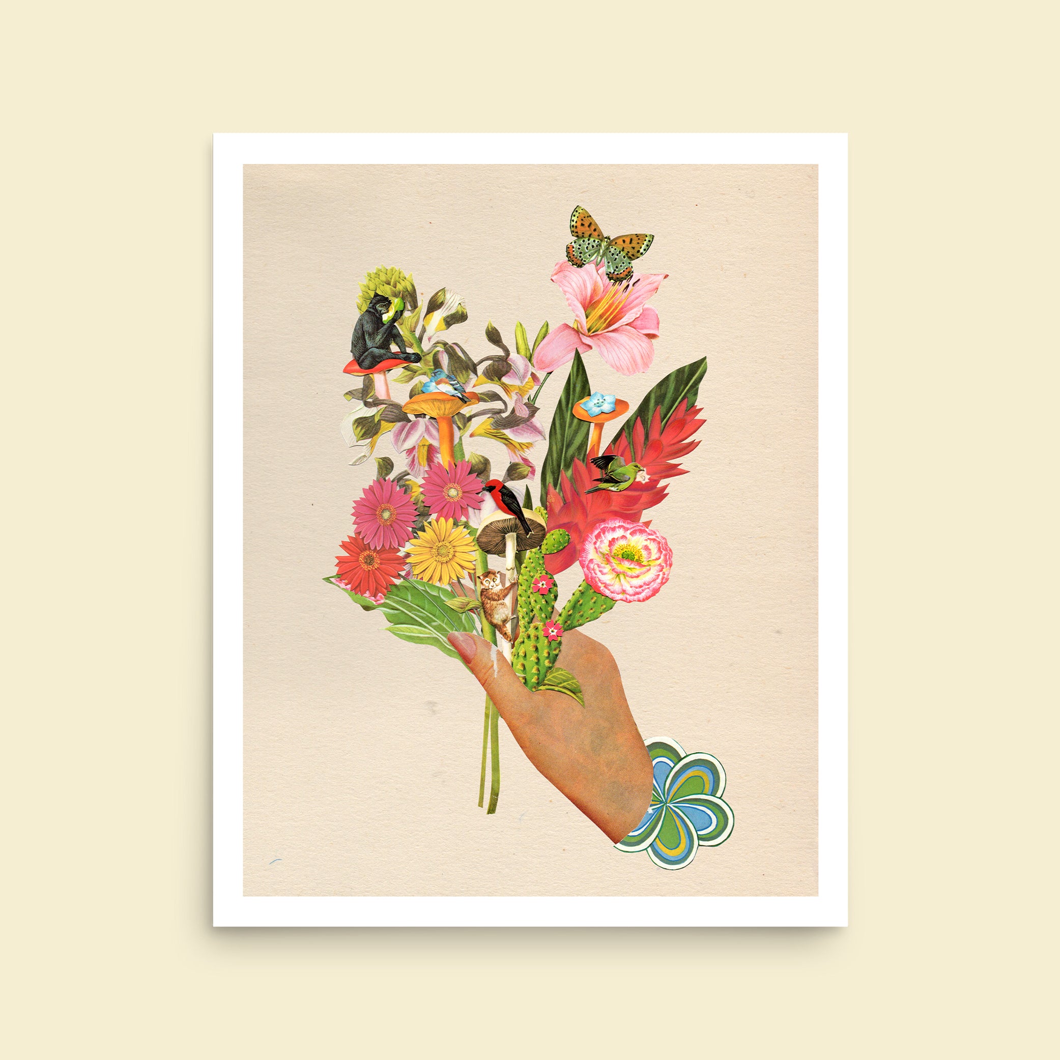 Bouquet Art Print – Ted Feighan and Monster Rally