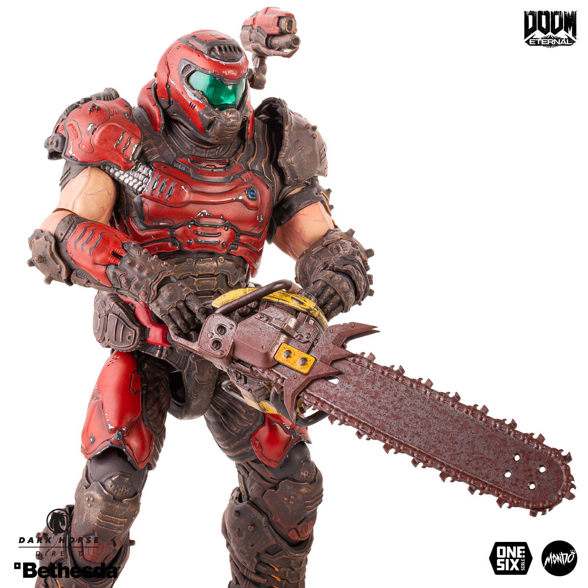 DOOM Eternal - Doom Slayer ⅙ Scale Action Figure Mondo Crimson