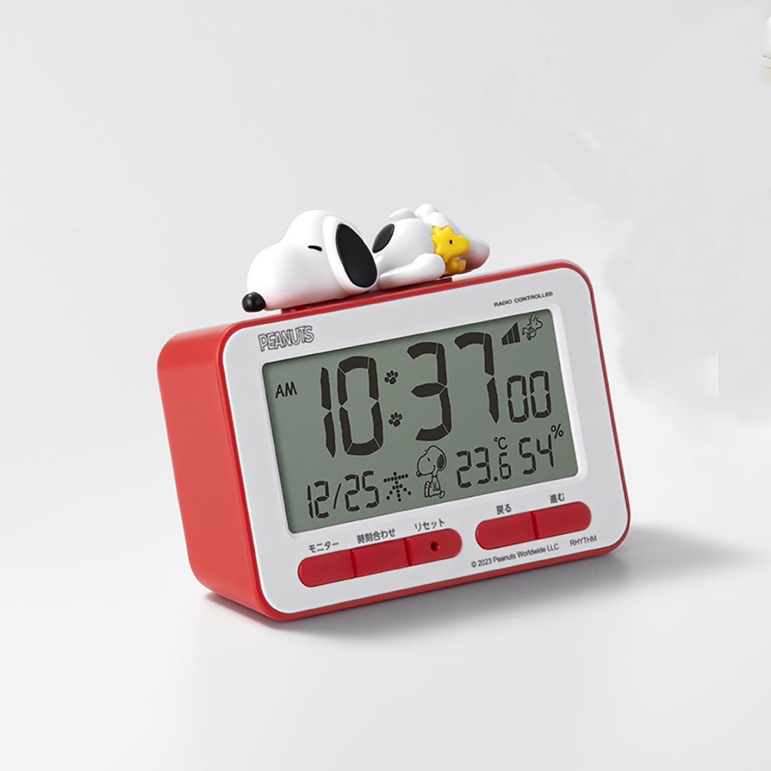 SNOOPY alarm digitalclock | AssistOn