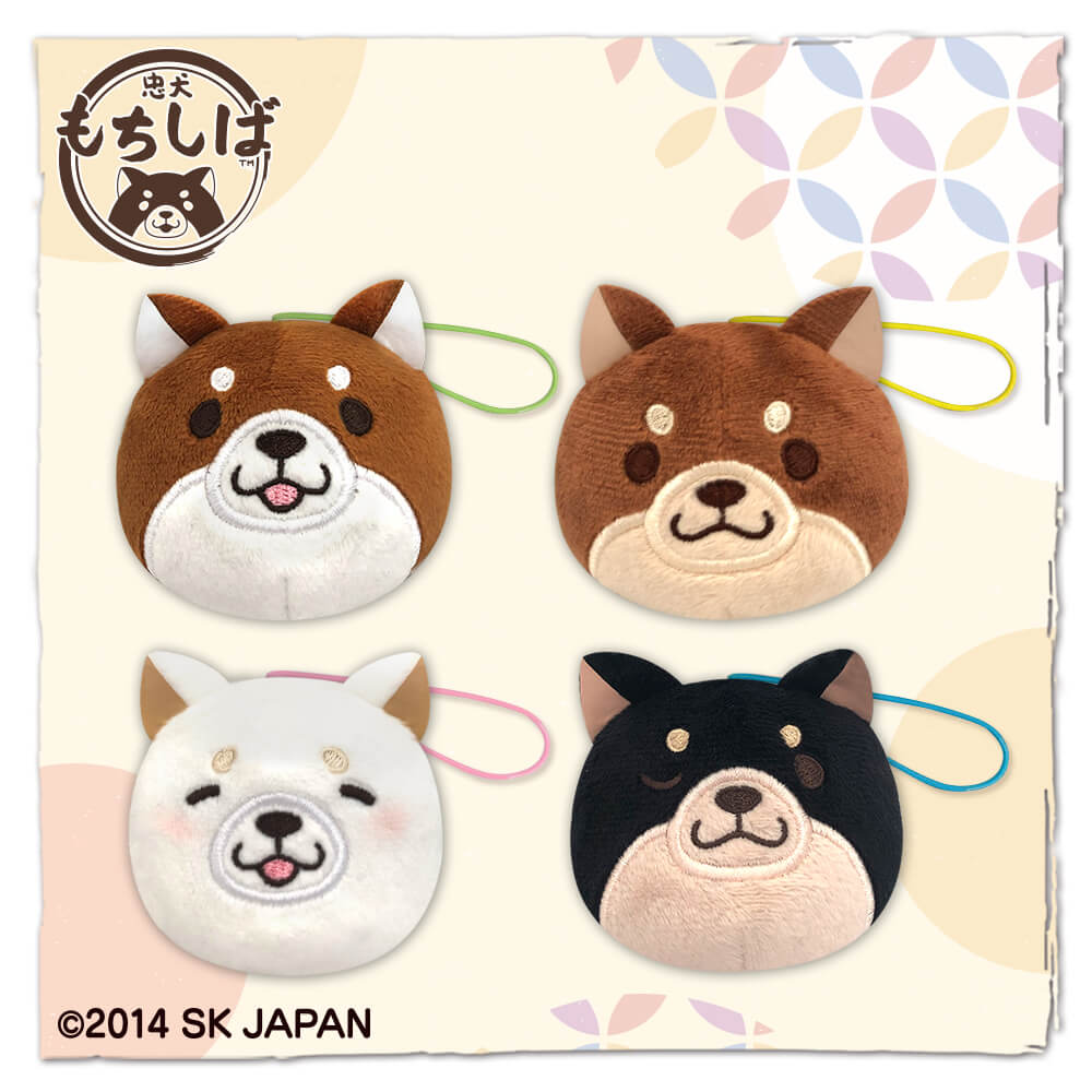 忠犬もちしば フェイスマスコット【ラウンドワン限定】 - グッズ - 忠