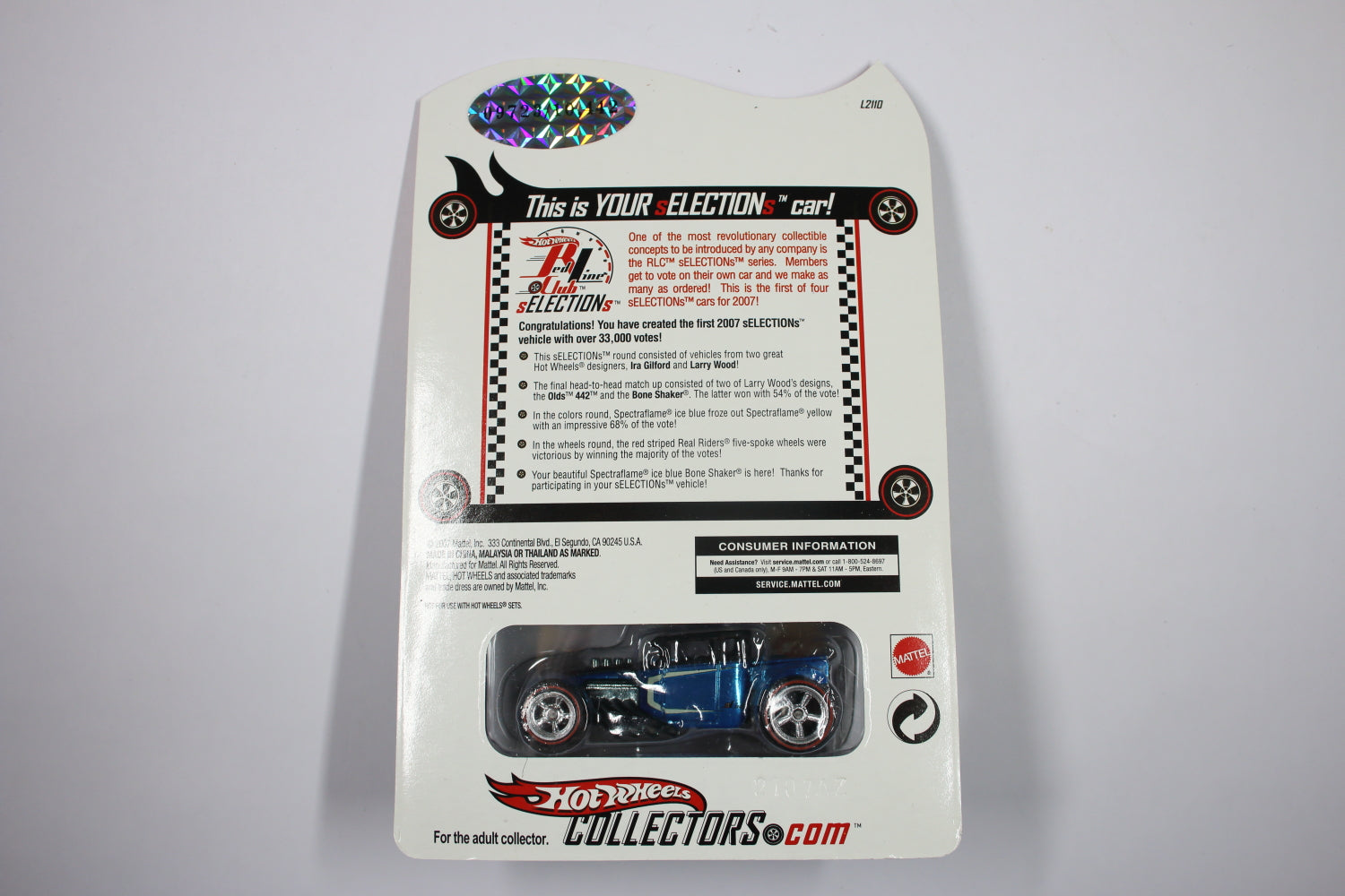 Hot Wheels Red Line Club sELECTIONs Series (2007) - Bone Shaker