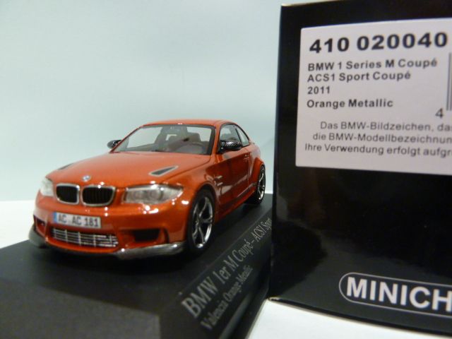 BMW 1er 1 Series M Coupe ACS1 Sport Valencia Orange 1:43 410020040