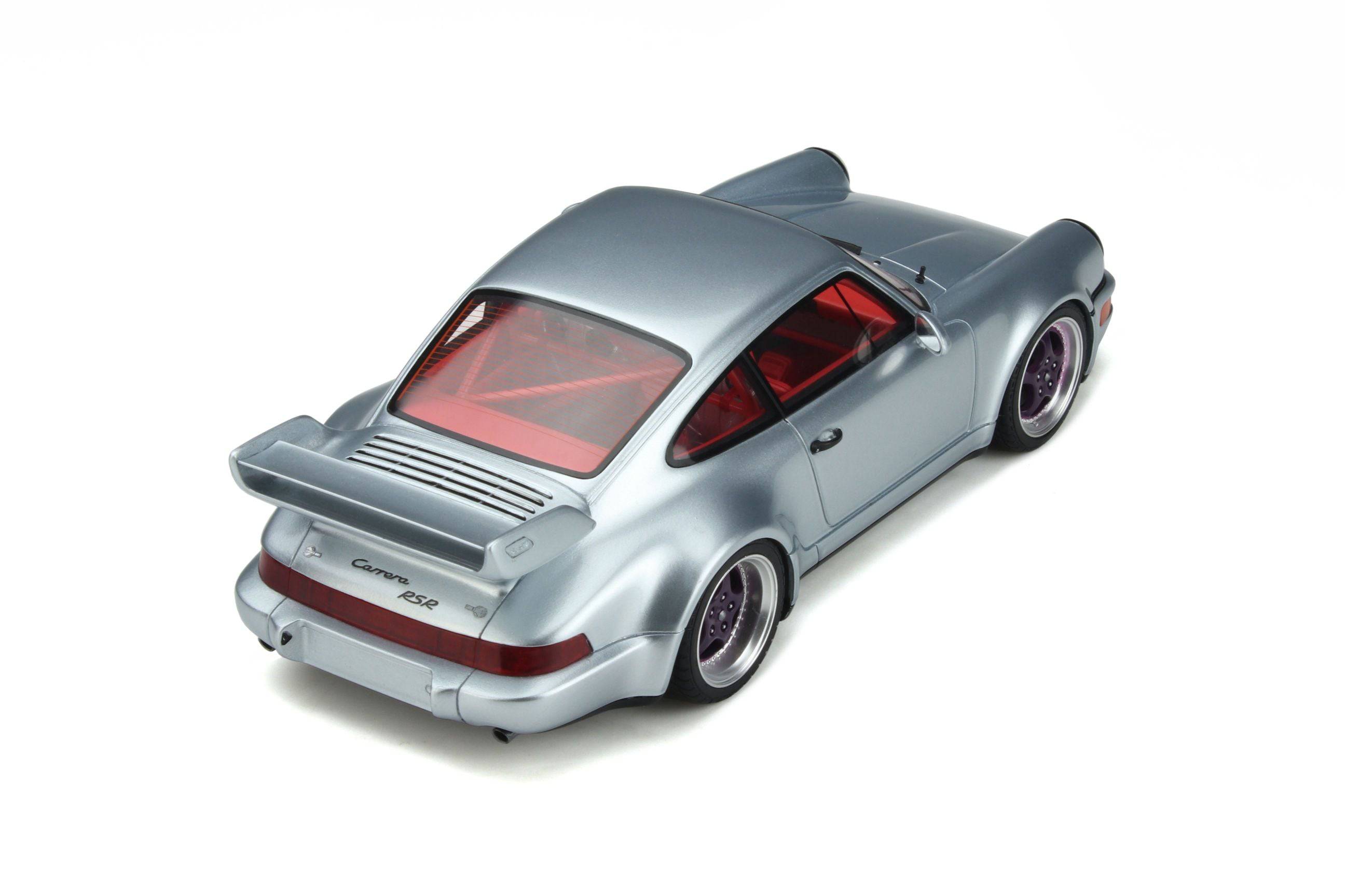 GT Spirit - Porsche 911 (964) RSR 3.8 (Polar Silver) 1:18 Scale Model