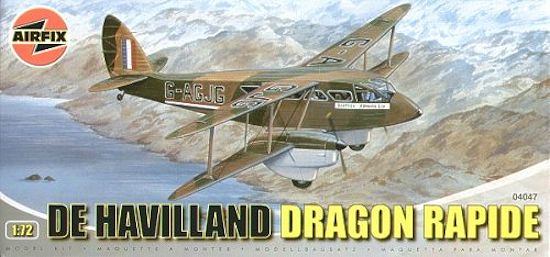 Airfix 1/72 DH.89A Dragon Rapide, previewed by Peter Burstow