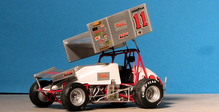 Monogram 1/24 Steve Kinser Sprint Car, by Scott Van Aken