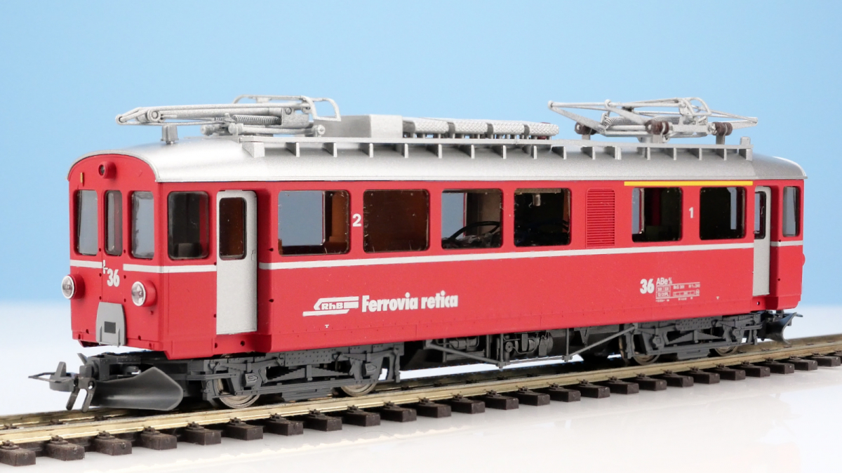 BEMO 1368 156 - RhB ABe 4/4 I 36 Elektrotriebwagen Berninabahn 1