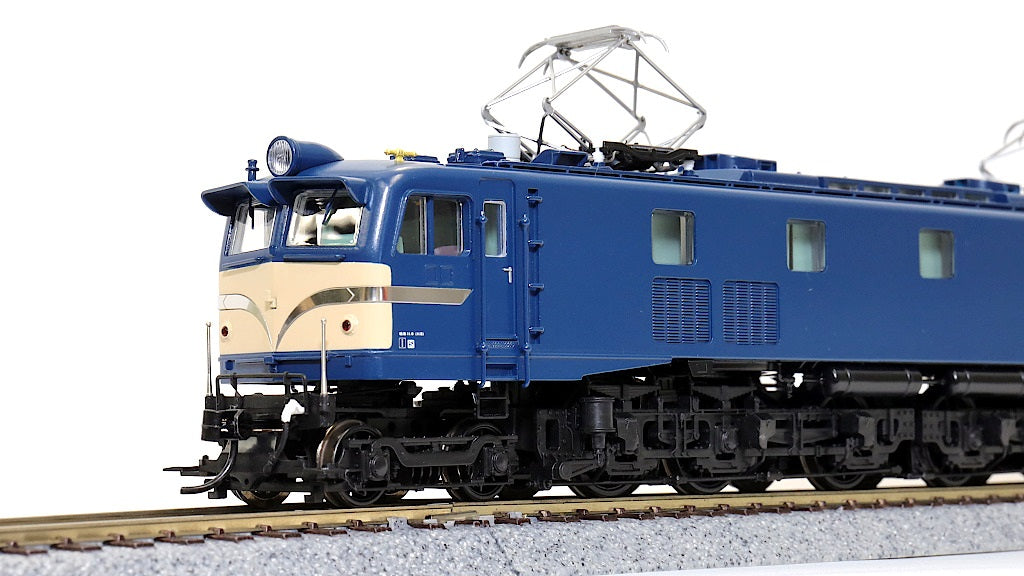 天賞堂 [72025] EF58形電気機関車 大窓 つらら切有 青/クリーム ビニ
