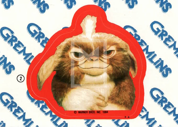 1984 TOPPS Gremlins Movie Sticker Card | Moesbill Trading Cards