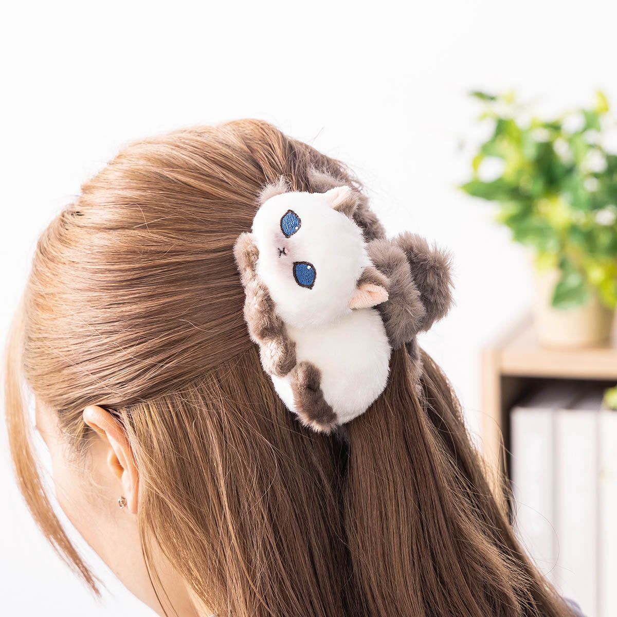 mofusand ぬいぐるみヘアクリップ(シャム猫) | mofusandもふもふマーケット