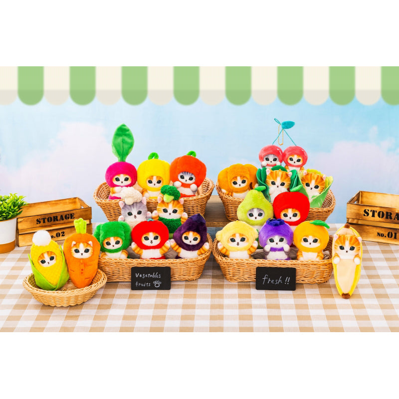 mofusand もふもふマルシェ とれたてにゃんマスコット(カリフラワー
