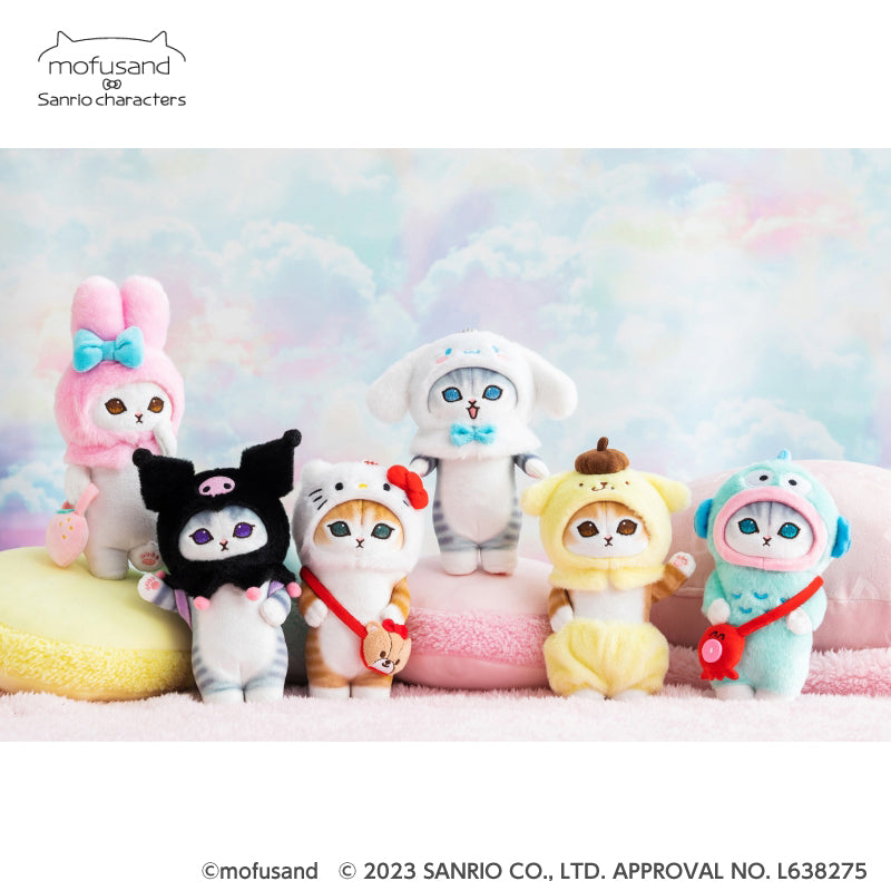mofusand×サンリオキャラクターズ マスコット(ポムポムプリン