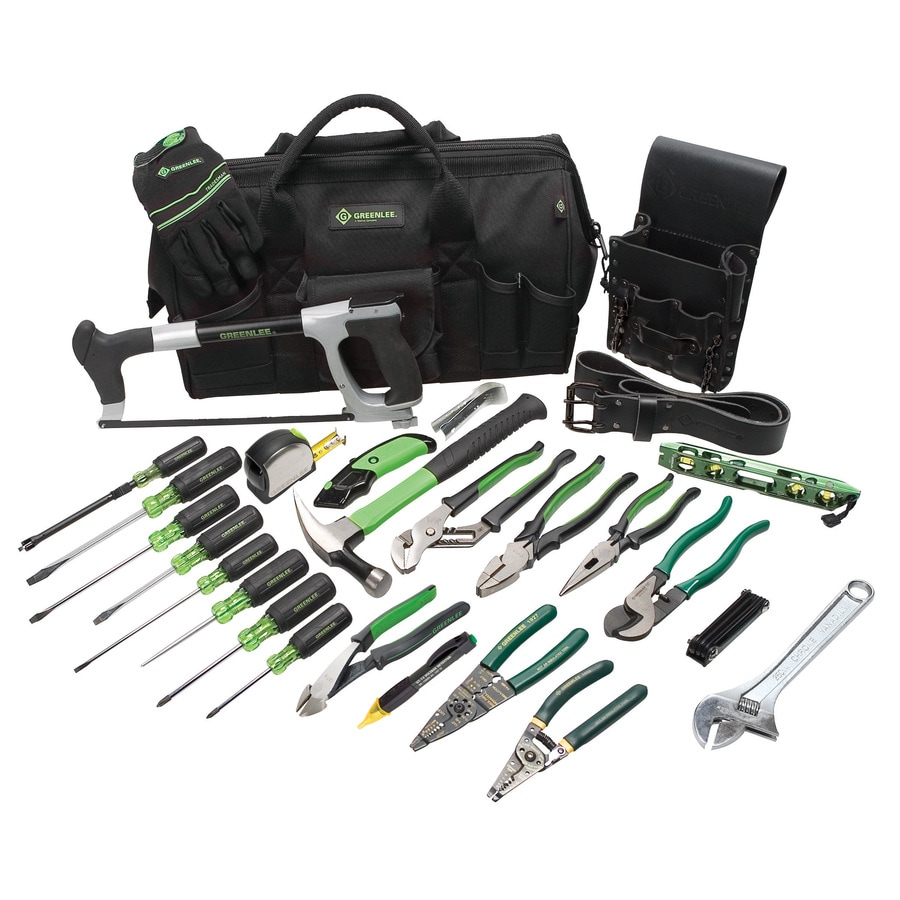 Greenlee 28-Piece Master Electrician Tool Set at Lowes.com