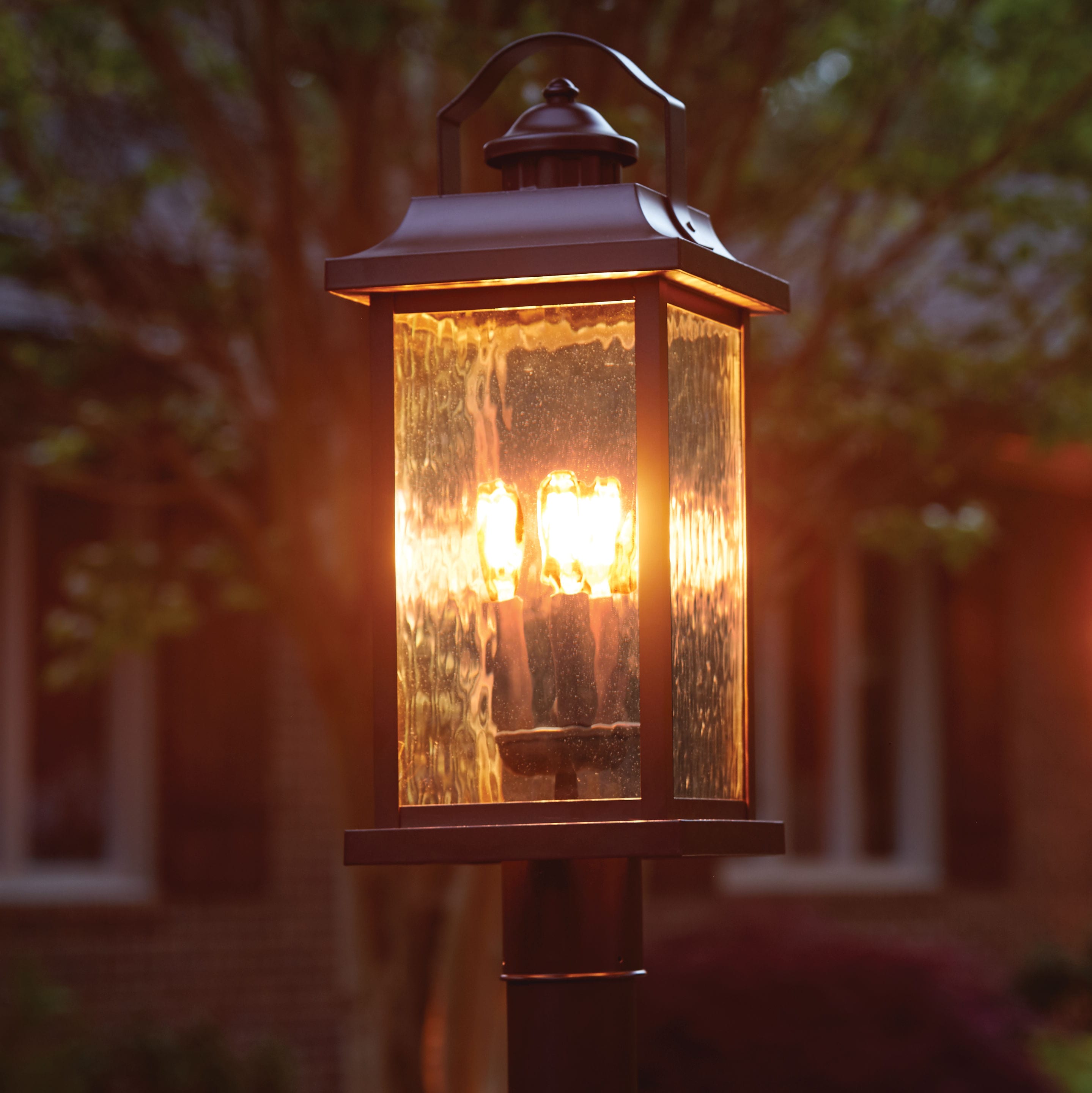 Kichler Linford 22.13-in Olde Bronze Traditional Outdoor Post