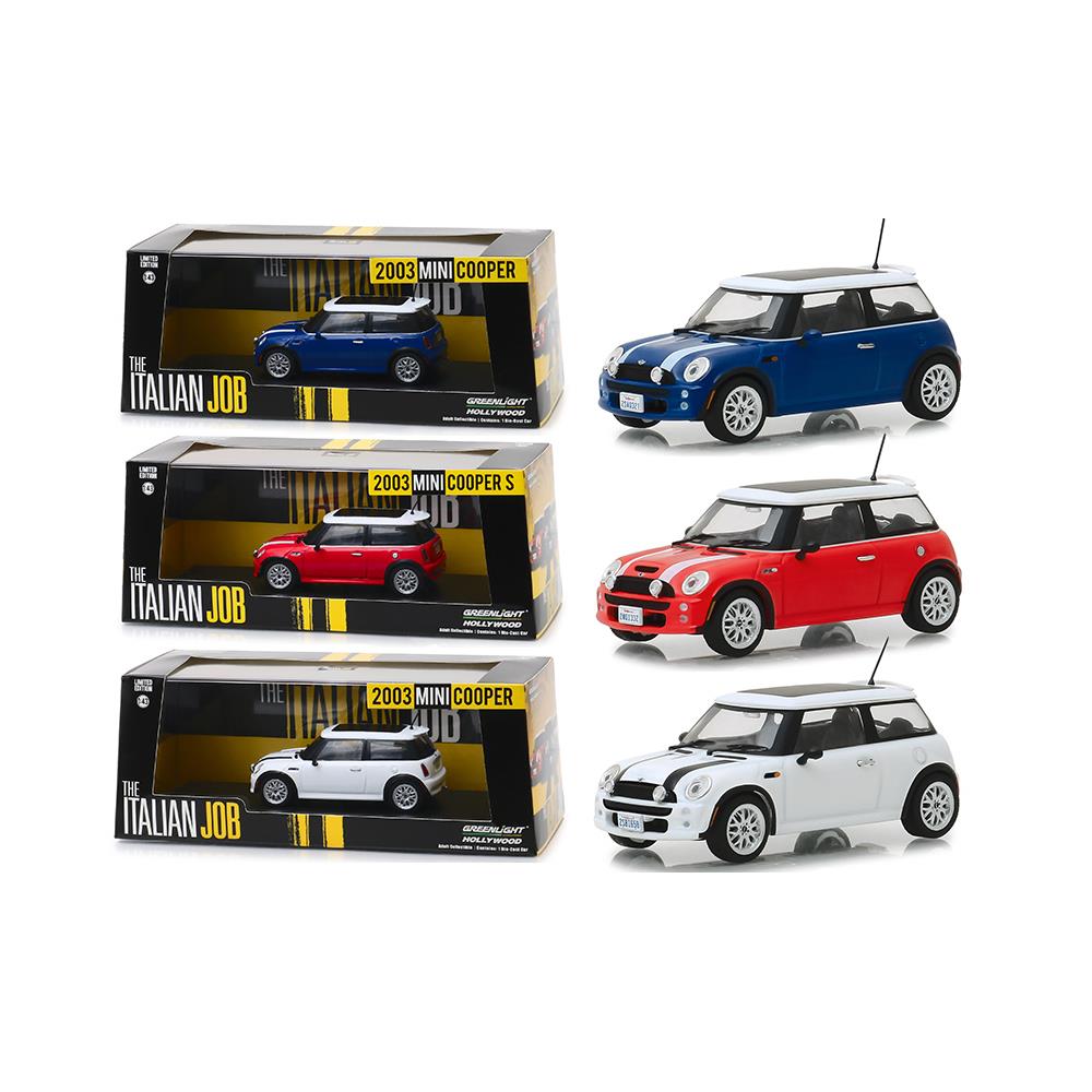 GreenLight Greenlight 86546-86547-86548 The Italian Job Movie 1 by