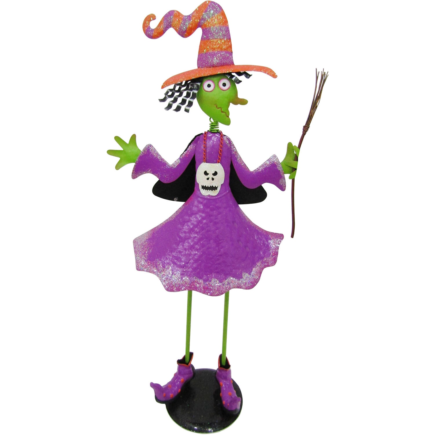 Haunted Hill Farm 2.33-ft Freestanding Witch Door Decoration