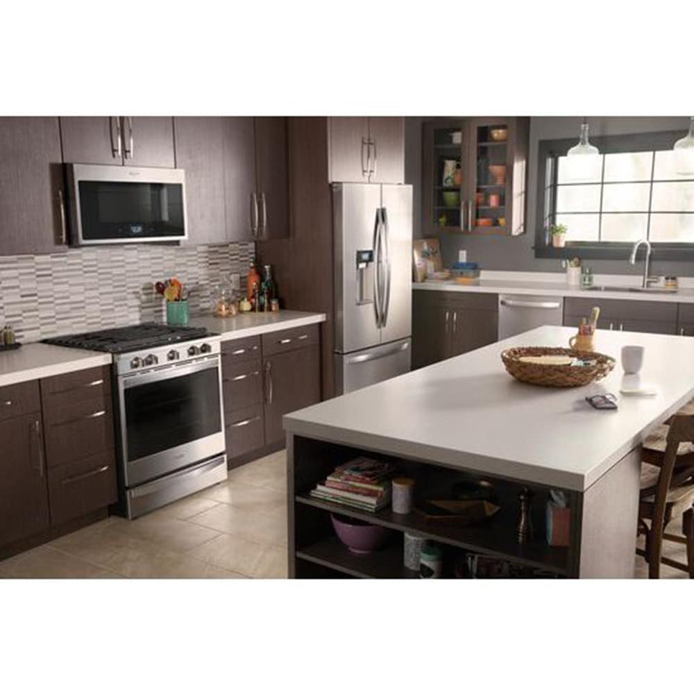 Whirlpool 30-in 5 Burners 5.8-cu ft Self-cleaning Air Fry