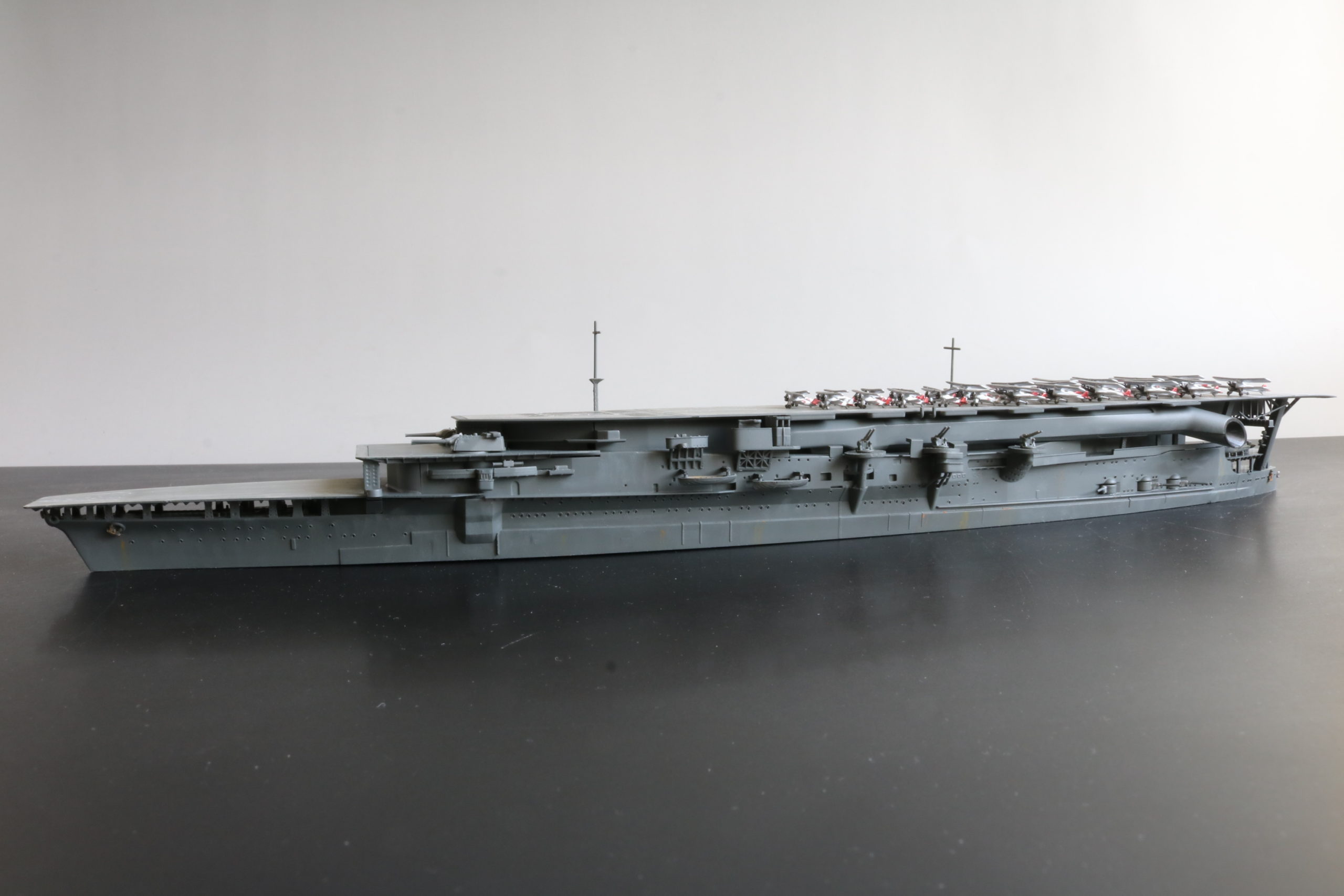誰でも作れる1/700艦艇模型 航空母艦 加賀（三段甲板） | 誰でも作れる