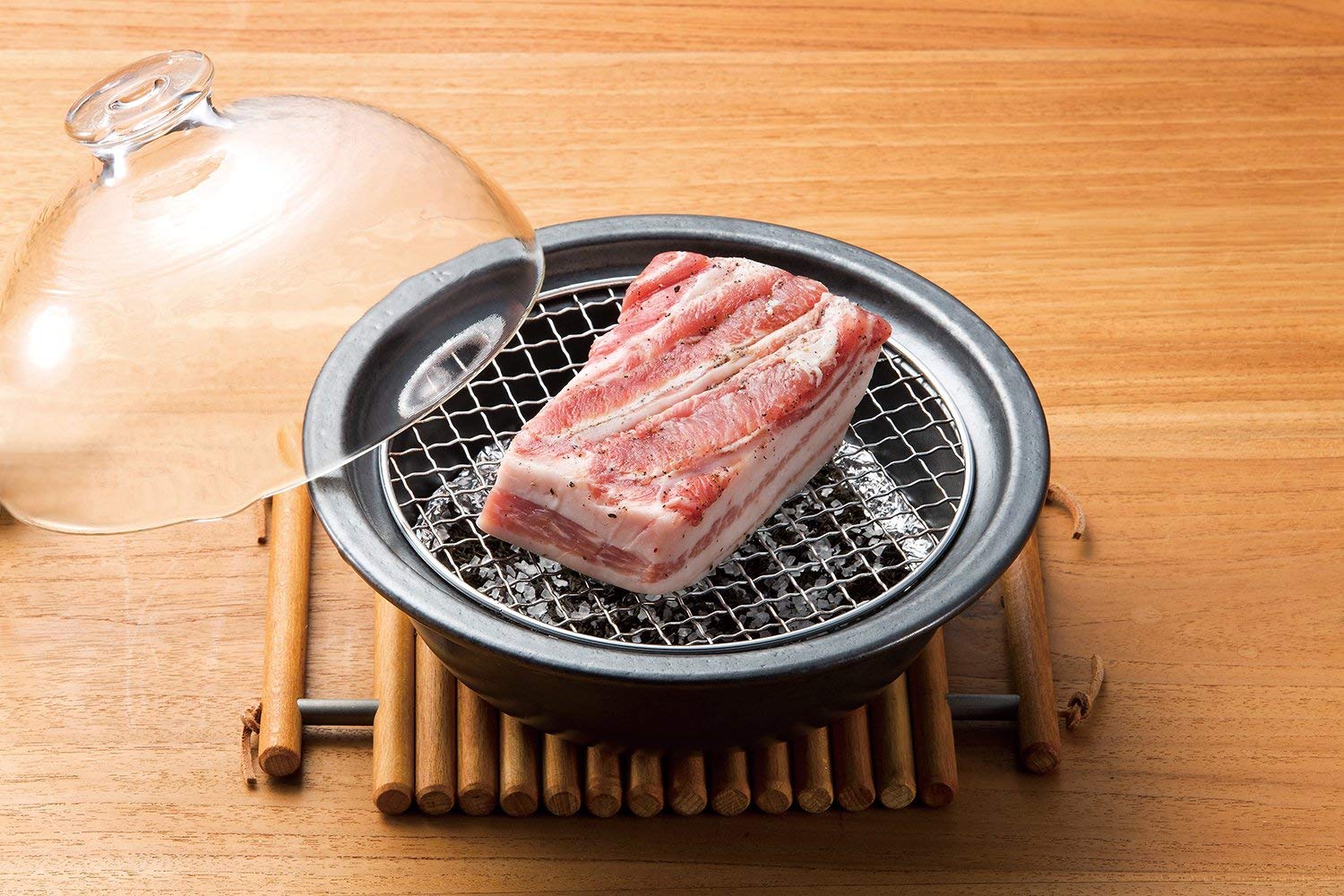 燻製ができる萬古焼（ばんこやき）の土鍋 – ADERIA（アデリア）グラス