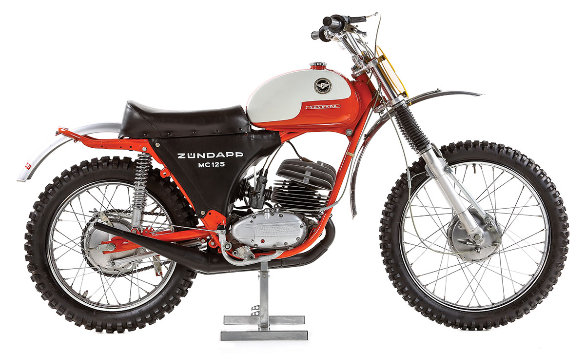 CLASSIC MOTOCROSS IRON: 1972 ZUNDAPP MC 125 DETONATOR - Motocross