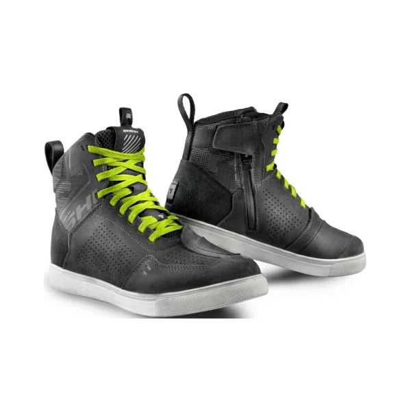 Shima Rebel Vented 2.0 Perforated Shoes Dark Grey • Motoee.com