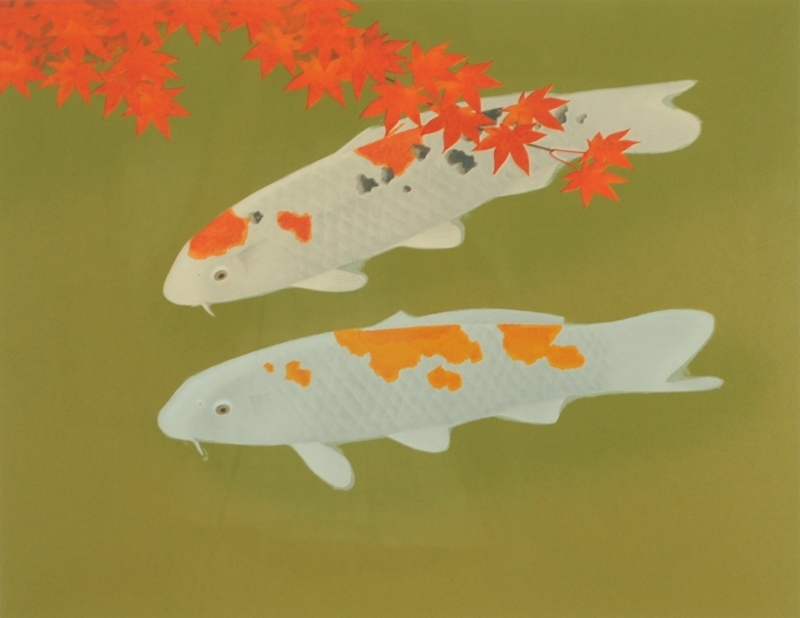 インテリアの絵画をリトグラフの版画で制作した大山忠作のインテリアの