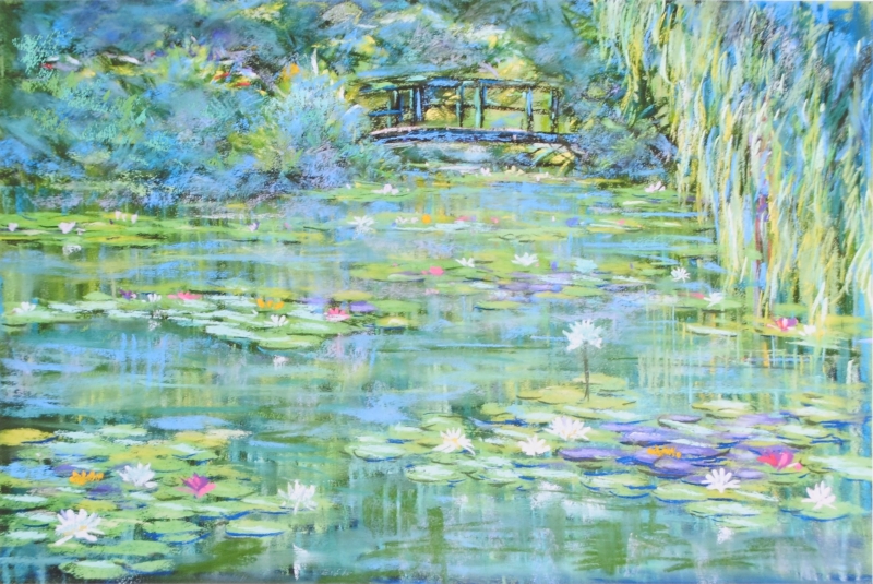 インテリアの絵画をジークレーの版画で制作した石井清のインテリアの絵