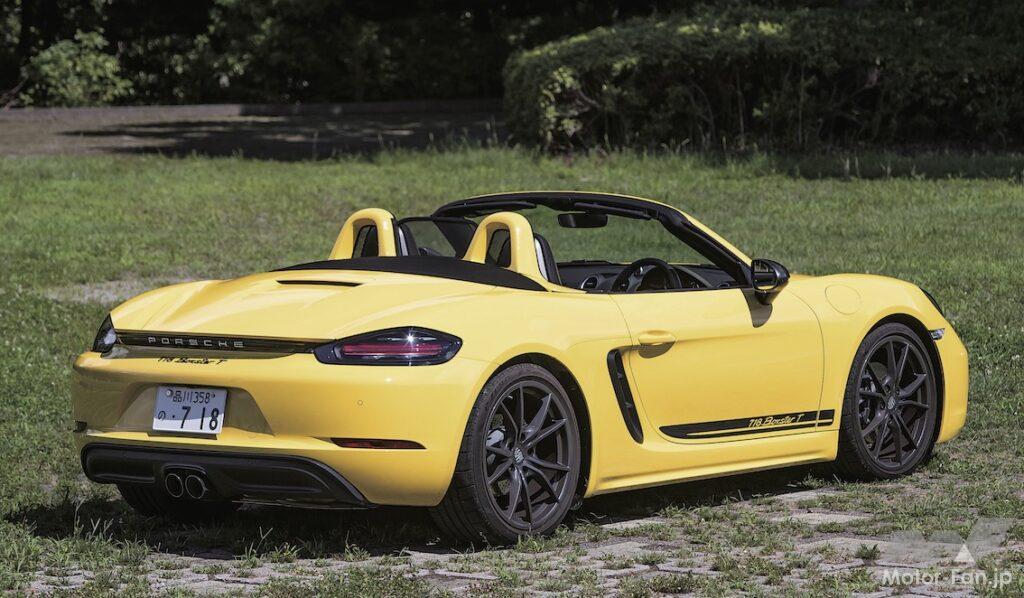 911を凌駕する走りの楽しさ！「PORSCHE 718 BOXSTER」【最新スポーツ
