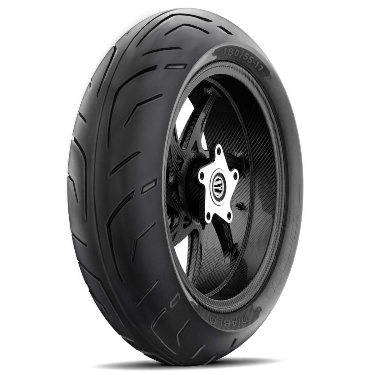180/55-17 Diablo Rear Motorcycle Tire (DOT 2025) – Fast Joe Moto
