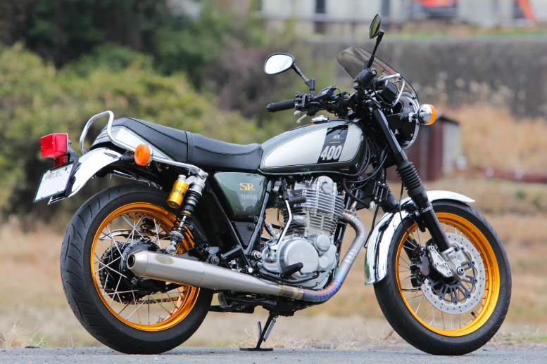 バイク工房Greentea／2016 YAMAHA SR400／No.301 | モトタイムズ MOTO