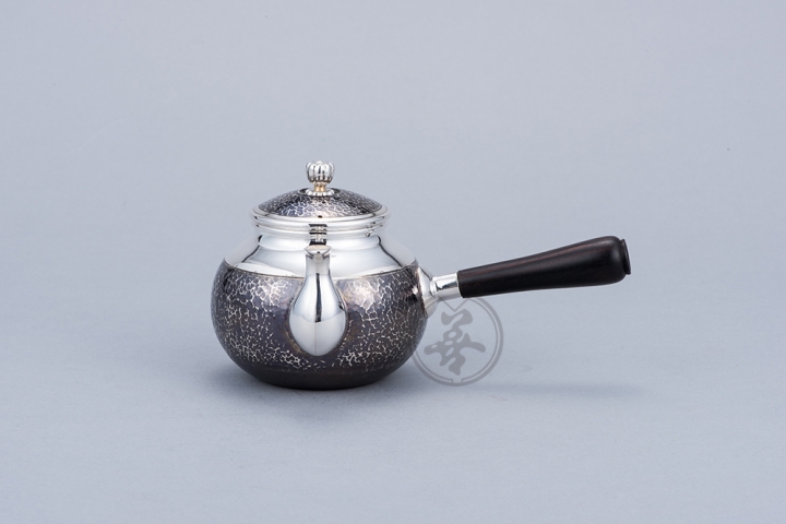 純銀 急須 槌目 | 森銀器製作所