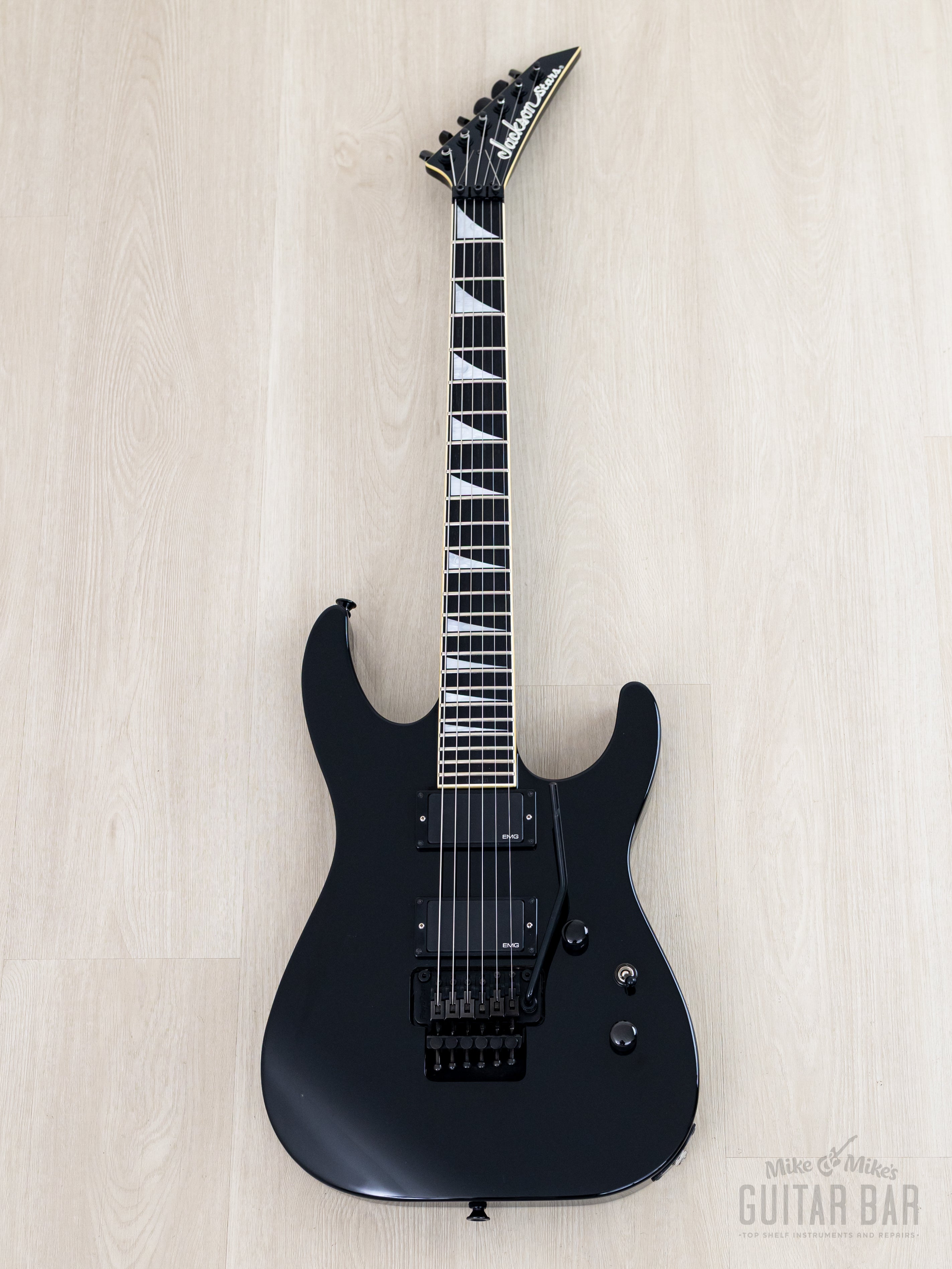 2007 Jackson Stars Soloist SL-TN02EMG Neck Through HH Black Near-Mint